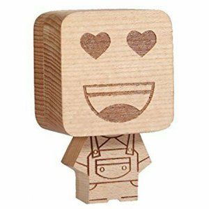 TORCH Wooden Music Box Emoji Face Print (Lovelace)